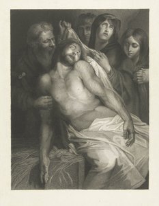 Krisztus temetése Krisztus a szalmán