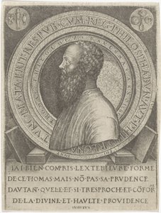 Thomas van Ravenna filológus portréja alkotó: Lambertus Suavius