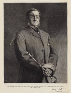 A nap hírességei, Henry Chaplin, parlamenti képviselő, a Mezőgazdasági Tanács elnöke