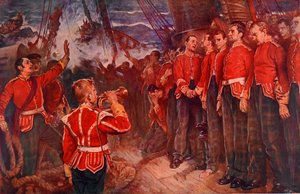 A Birkenhead elsüllyedése, 1852. február 25. (fotólitográfia)
