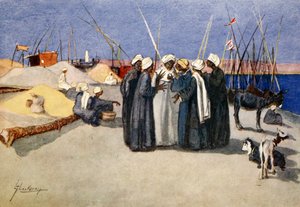 "A Side Light", 1908. alkotó: Lance Thackeray