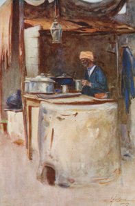 Egyiptom népe: Tabak Omumi (színes litográfia) alkotó: Lance Thackeray