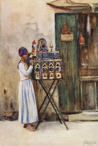 Egyiptom népe: Sanduk el Dunia (színes litográfia). alkotó: Lance Thackeray
