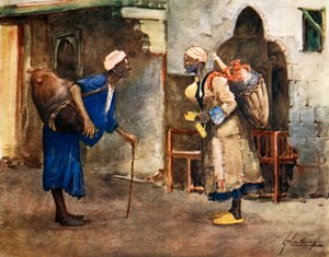 „A vizek találkozása”, 1908. alkotó: Lance Thackeray