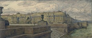 A szentpétervári Szenátus tér, 1904