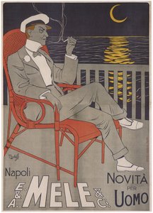 E.&A. Mele Ci., Nápoly. Az új ember, 1900 alkotó: Laskowski