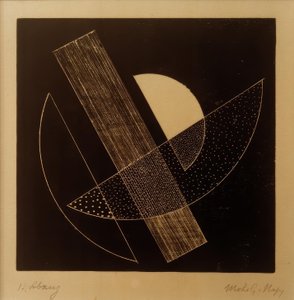 Untitled (konstruktivista kompozíció) alkotó: Laszlo Moholy-Nagy