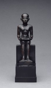 Imhotep (i.e. 2635-2595 körül) késői időszak (bronz) figurája alkotó: Late Period Egyptian