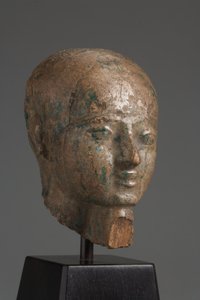 Ptah feje (mázas steatit) (lásd még: 325629)
