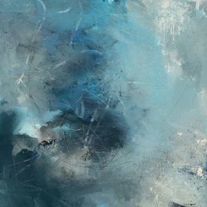 Absztrakt: Ocean Blues alkotó: Laura H Gibson