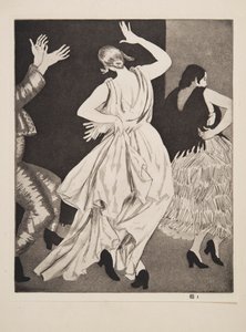 Spanyol táncos No. 1, pub. 1923.