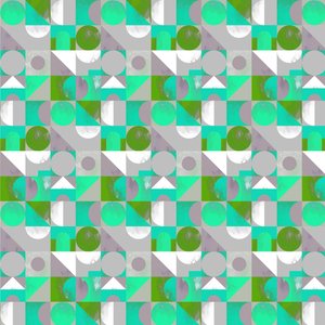 Toy Blocks kicsi - zöld, 2013 (vegyes technika)