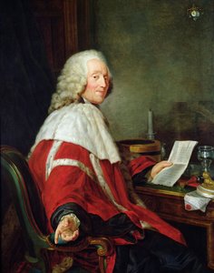 Monsieur de Calonne, a flandriai parlament első elnöke Douaiban, 1790