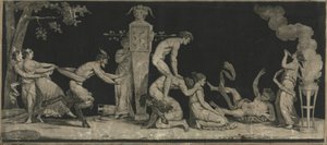 Bacchanal, Az ugrálóbéka játéka c. 1785.