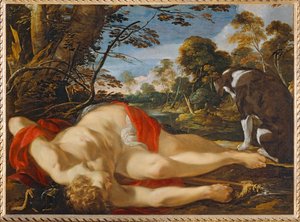 Adonis mort - Adonis halála. Vers 1624-1628 ...