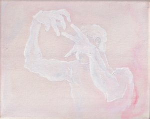 Szobrászati, 2025 (akril vászonra)