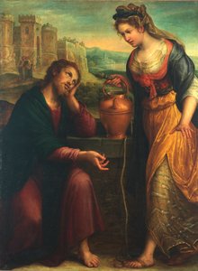 Krisztus és a szamaritánus asszony, 1607.