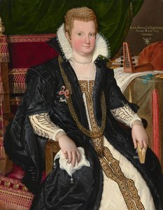Lucia Bonasoni Garzoni, 1590 körül (olaj, vászon)