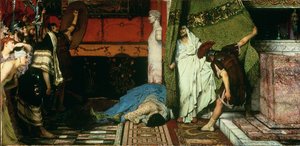 Római császár, Kr.u. 41 – Claudius alkotó: Lawrence Alma Tadema