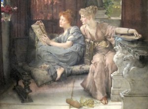 Vergleich von Lawrence Alma-Tadema