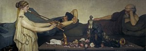 Pompei jelenet vagy A szieszta alkotó: Lawrence Alma Tadema