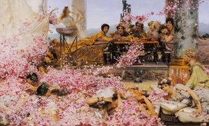 Heliogabalus rózsái alkotó: Lawrence Alma Tadema