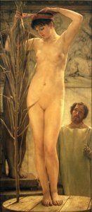 A szobrász modellje, 1877 alkotó: Lawrence Alma Tadema
