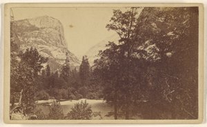 Mirror Lake. Yo-Semite Valley. Mariposa Co. alkotó: Lawrence and Houseworth