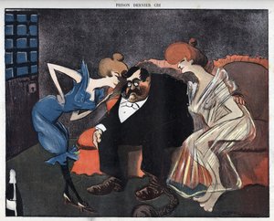 Utolsó kiáltás-börtön – Humbertnek ígérték a pikettemre, amely Marie Alexandre Boulaine bankár ügyével kapcsolatos, a Le Rire-ben, december 6-án alkotó: Leal de Camara
