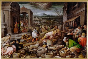 March (festmény vászonra) alkotó: Leandro da Ponte Bassano