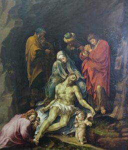 Siralom a halott Krisztus felett