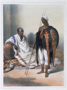 Abesszin pap és harcos, 1848 alkotó: Lemoine