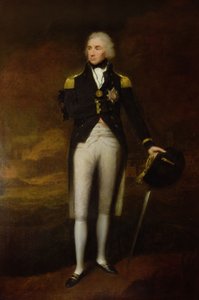 Nelson admirális vikomt (1758-1805) portréja (olaj, vászon) alkotó: Lemuel Francis Abbott