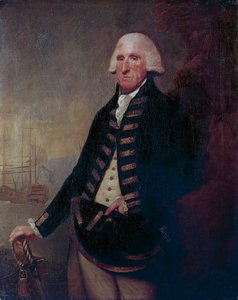 Portrait of Sir Samuel Hood, I Viscount Hood (Butleigh