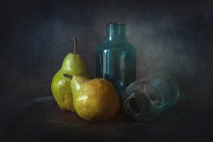 Moody Pears üvegpalackok