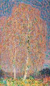 Ősz Nijmegenben alkotó: Leo Gestel