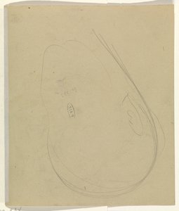 A fej körvonalai alkotó: Leo Gestel