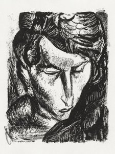 Egy ismeretlen nő portréja (kb. 1891–1941) alkotó: Leo Gestel