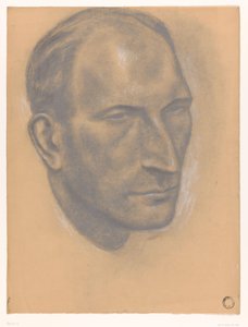 Egy ismeretlen férfi portréja alkotó: Leo Gestel