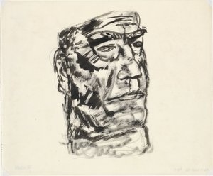 Férfi portréja Cím nélkül alkotó: Leo Gestel