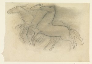 Futó lovak alkotó: Leo Gestel
