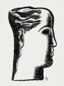 Női fej (kb. 1891–1941) alkotó: Leo Gestel