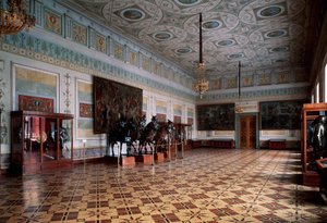 A Szentpétervári Ermitázs Knight Hall arzenálja, XIX. század