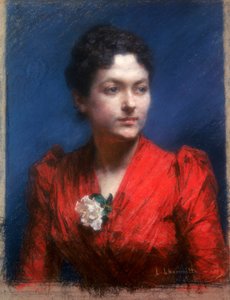 Madame Lambert, 1889 alkotó: Leon Augustin Lhermitte
