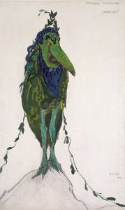 A „La Divinite Mineure” jelmeze a „Narcisse”-hoz, 1911 alkotó: Leon Bakst