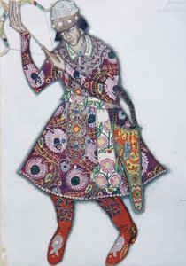 Ivan Tsarevics. Jelmeztervezés I. Stravinsky A tűzmadár L