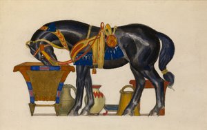 Itató ló alkotó: Leon Bakst
