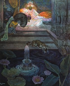 „A drágakövek kertjében”, 1924 alkotó: Leon Carre