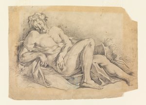 Bacchus Sleeping (Poussin nyomán)