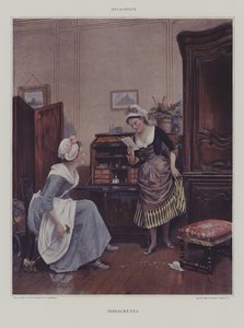 Indiszkrétek (könyörgő) alkotó: Leon Delachaux
